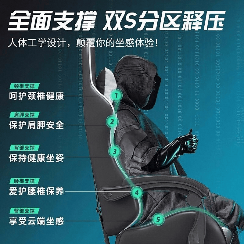 10强：从舒适到科技的完美诠释开元棋牌app电竞椅品牌排行榜(图7)